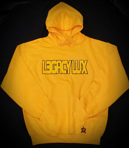 Legacy Lux Hoodie in Gold & Black